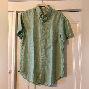 Short-sleeve Baird McNutt Irish linen shirt from J Crew